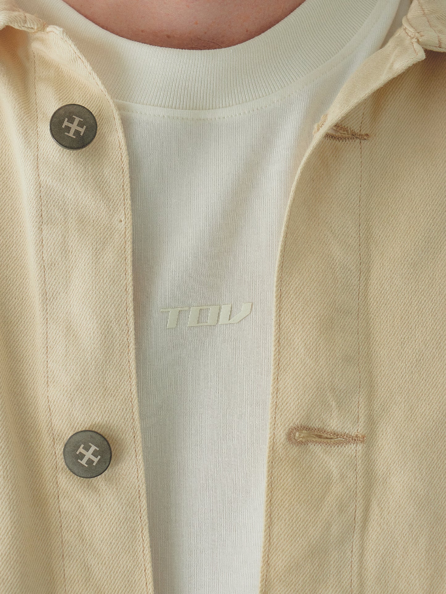 CHAQUETA TOV - BEIGE
