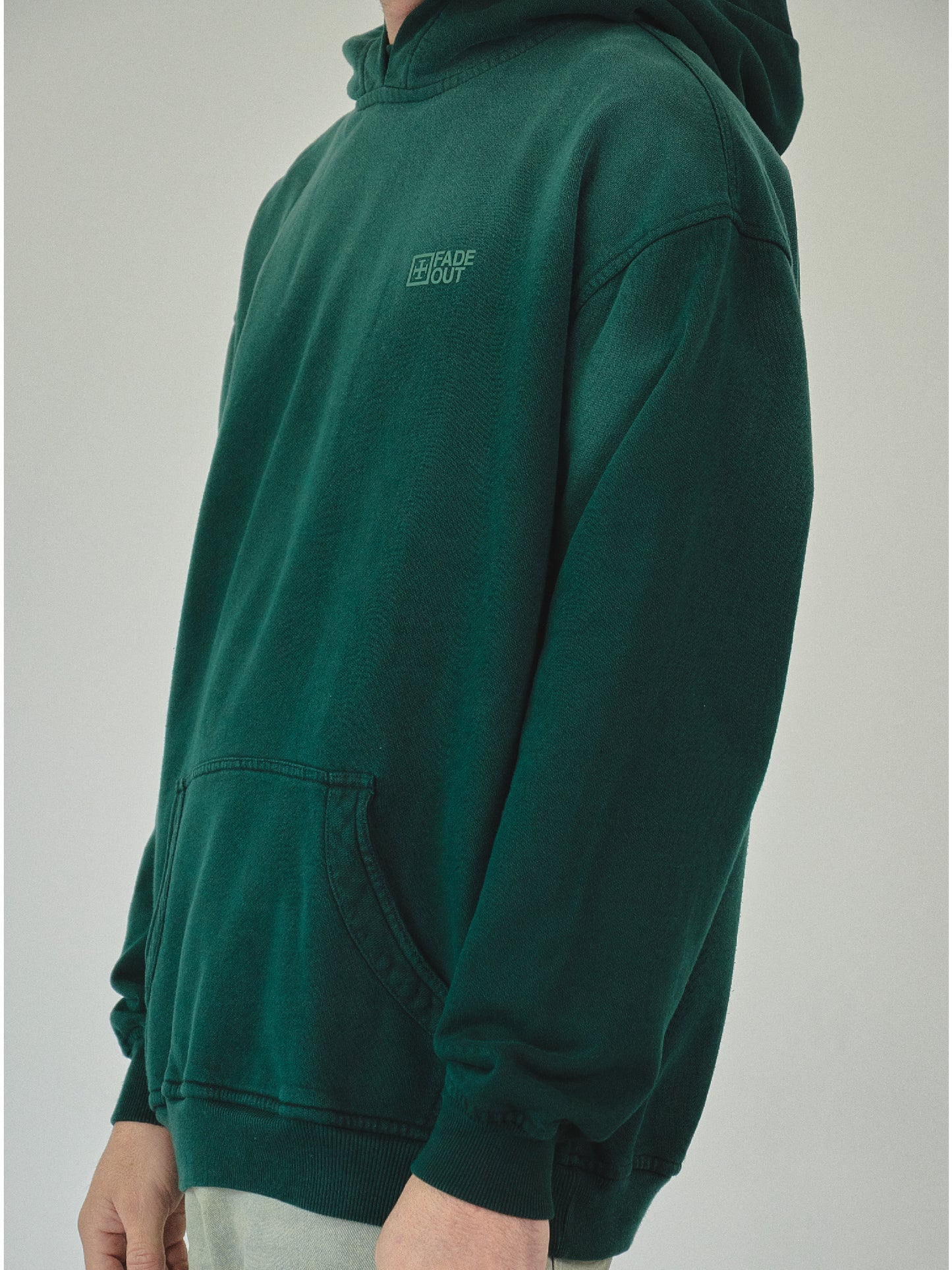 HOODIE DESGASTADO - VERDE