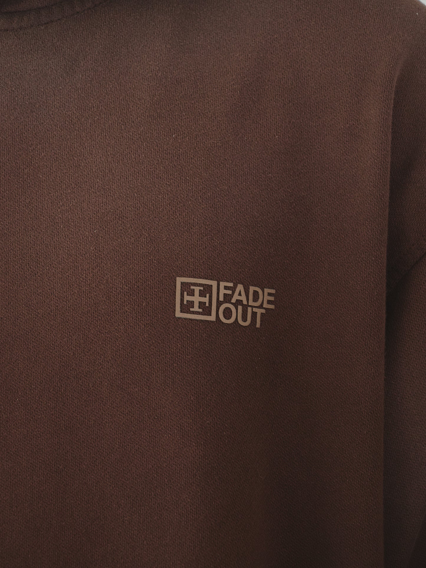 HOODIE DESGASTADO - CAFÉ