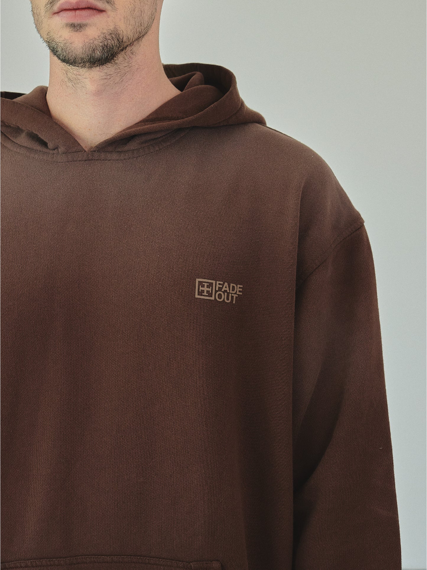 HOODIE DESGASTADO - CAFÉ