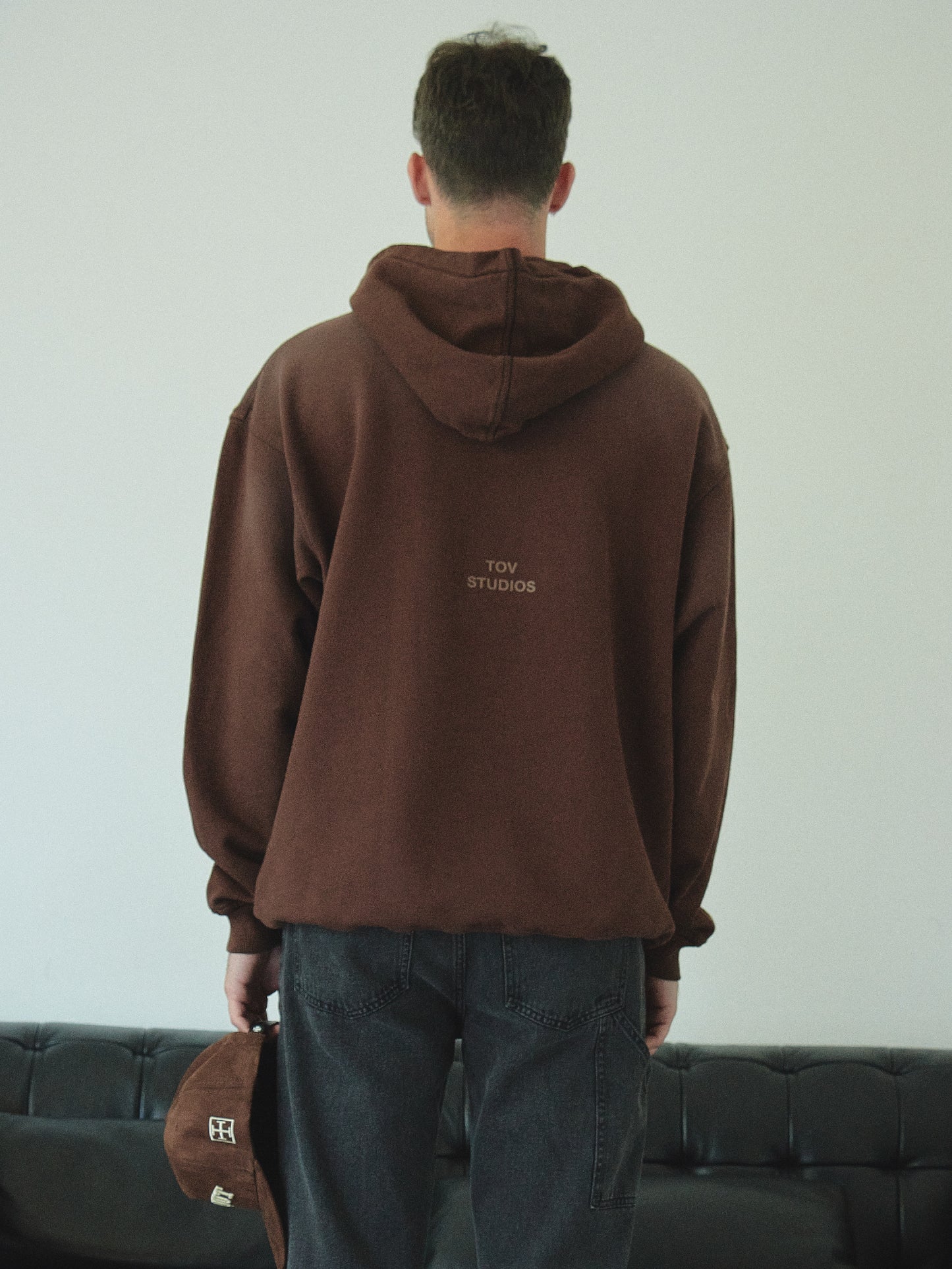 HOODIE DESGASTADO - CAFÉ