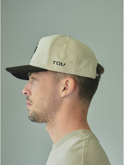 GORRA TOV - NEGRO/BEIGE