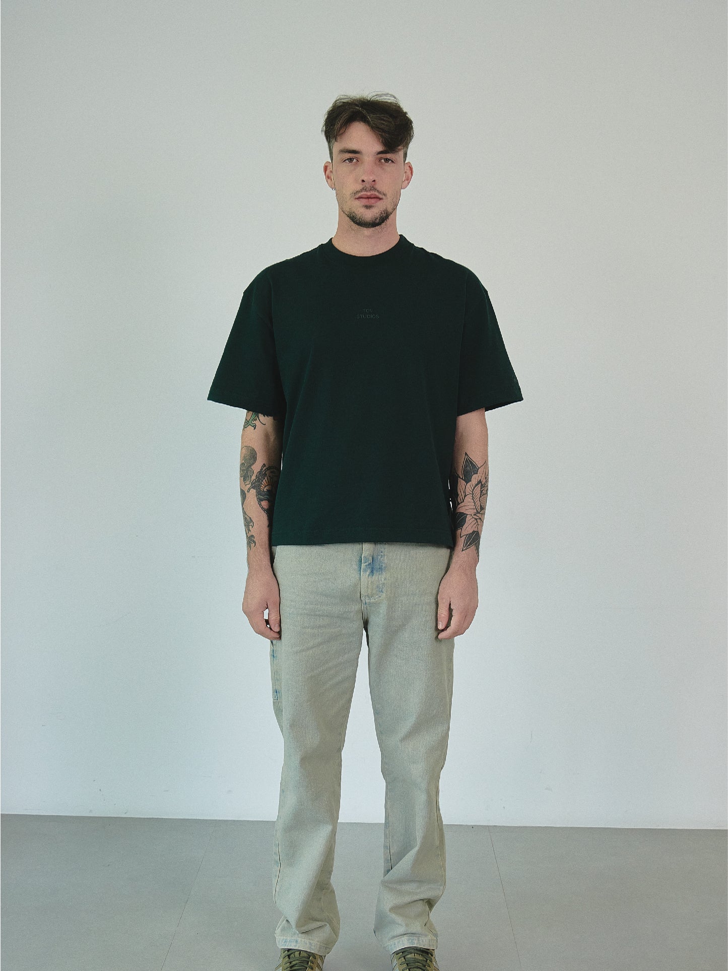 BOXY FIT FADE OUT - VERDE PINO