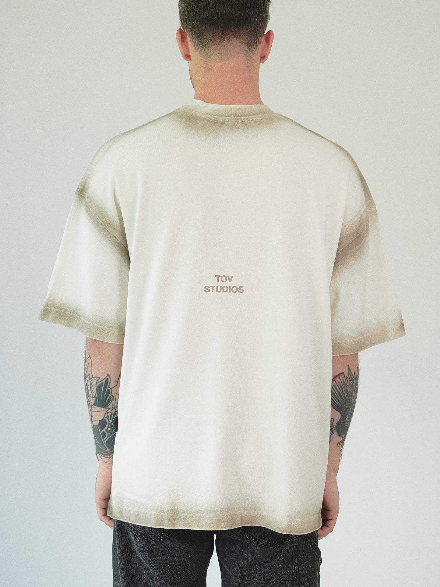 CAMISETA OVERSIZED - CAFÉ