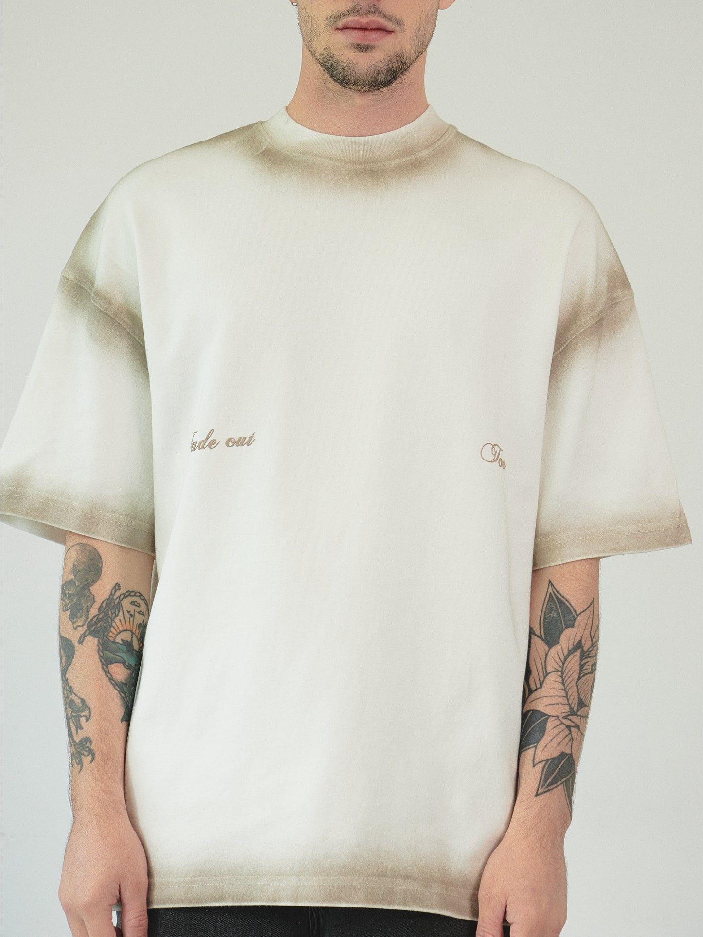 CAMISETA OVERSIZED - CAFÉ
