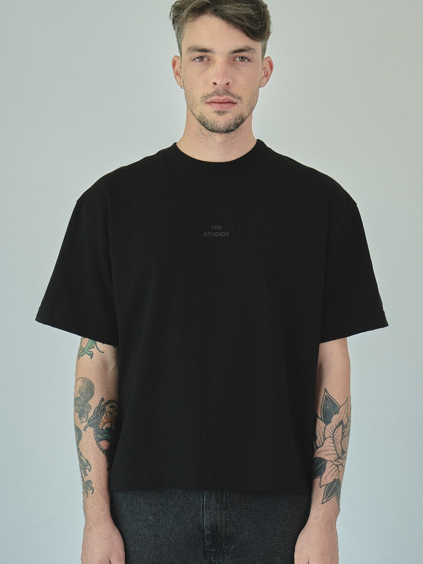 BOXY FIT FADE OUT - NEGRO