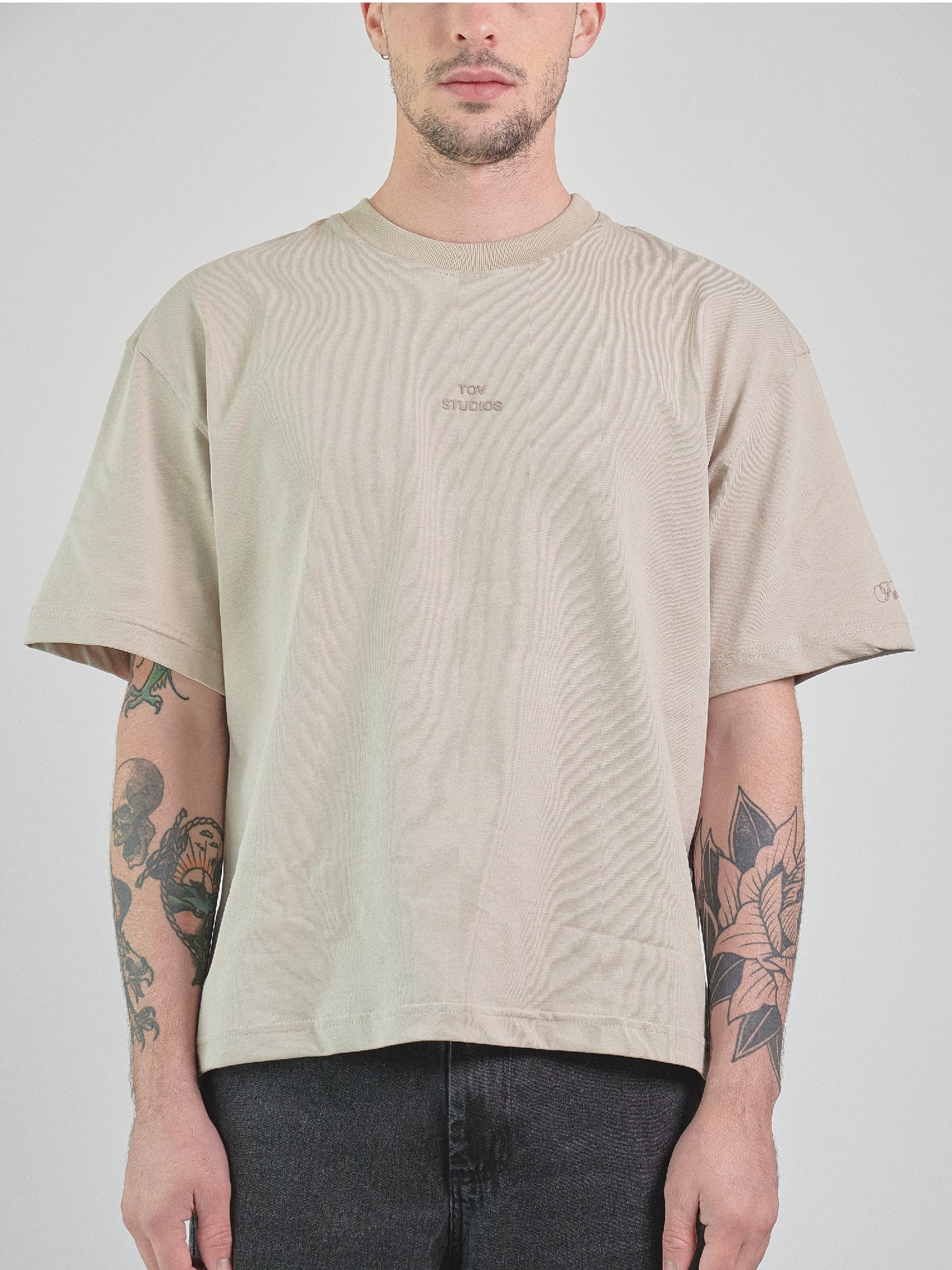 BOXY FIT FADE OUT - BEIGE