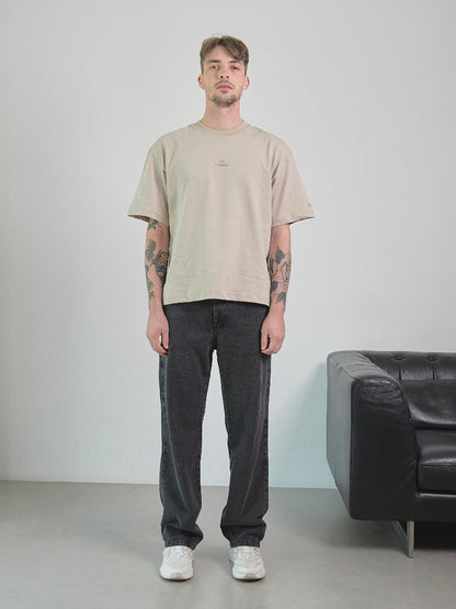 BOXY FIT FADE OUT - BEIGE