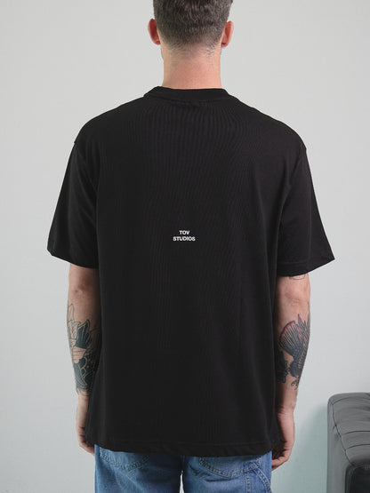 REGULAR FIT TOV STUDIOS - NEGRO