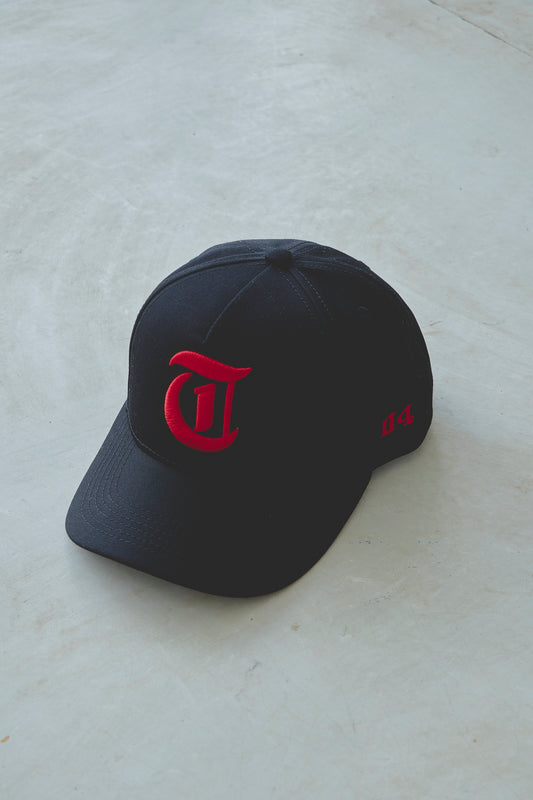 GORRA 5 PANELES - NEGRA